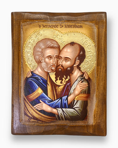 O Ασπασμός των Αγίων Αποστόλων Πέτρου και Παύλου