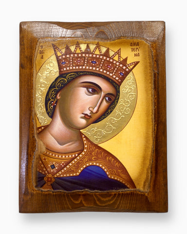 Η Αγία Αικατερίνη η Μεγαλομάρτυς