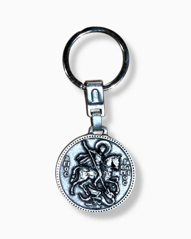 Χειροποίητο μπρελόκ Άγιος Γεώργιος