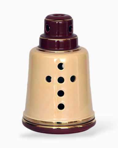 Καντήλι Κεραμικό "Λεύκη Γη" με Σμάλτο