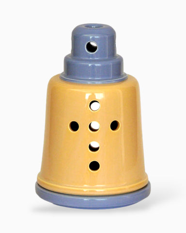 Καντήλι Κεραμικό "Λεύκη Γη" με Σμάλτο