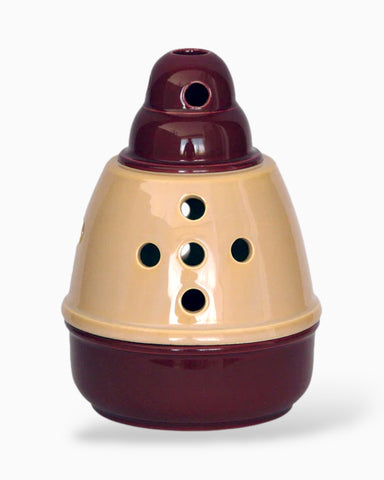 Καντήλι Κεραμικό "Λεύκη Γη" με Σμάλτο