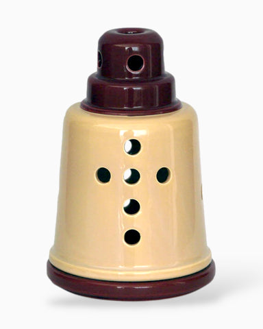 Καντήλι Κεραμικό "Λεύκη Γη" με Σμάλτο